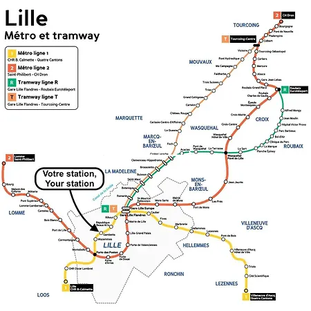 Centre - Cozy&functional Ap Lille